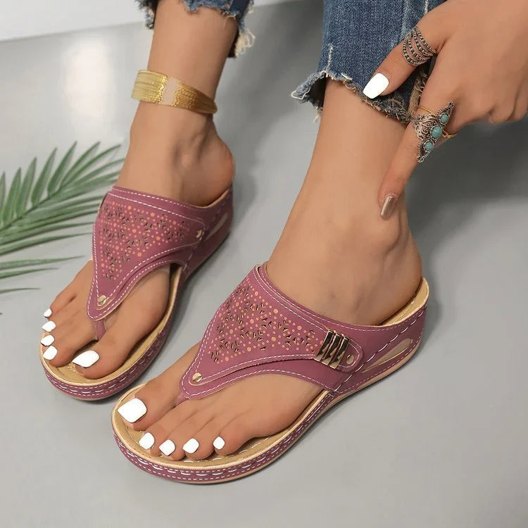 Alma - Sandalias ergonómicas con suela de buen agarre