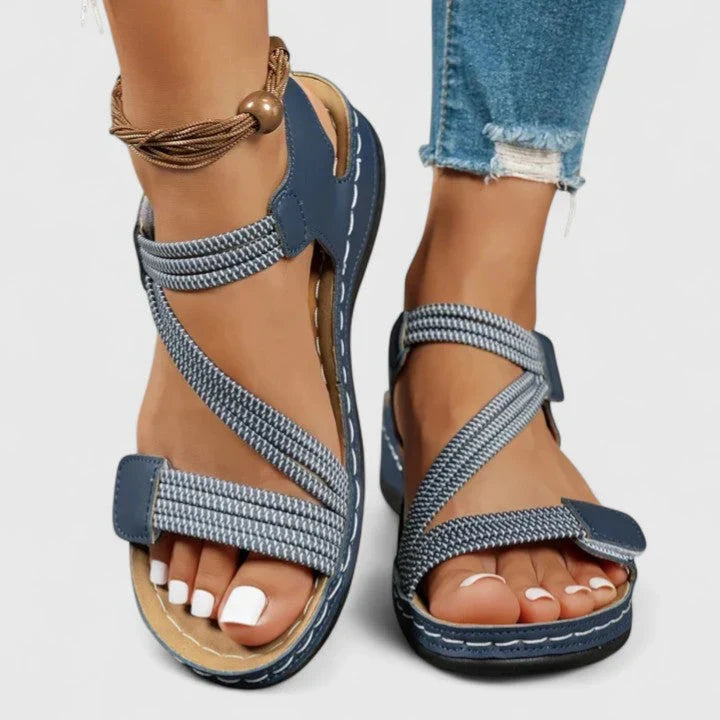 Mara - Sandalias de confort ergonómico Elegantes