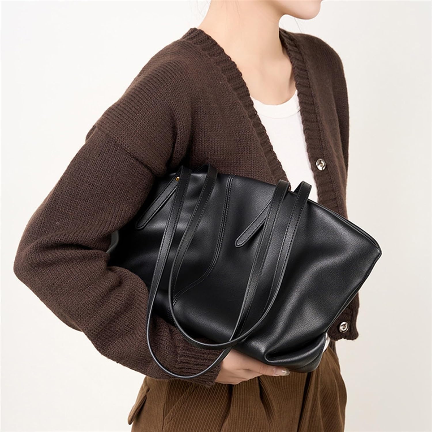 ELSA - Bolso gran capacidad de lujo - CARMEN VELVET