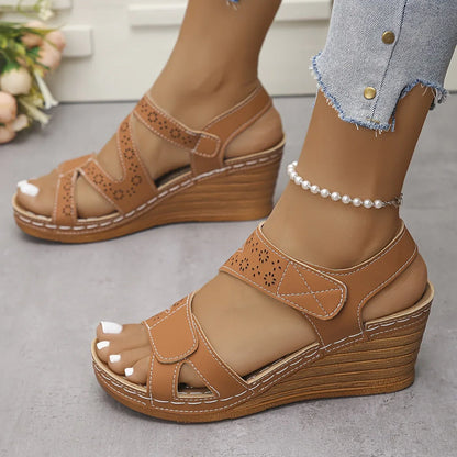 Valeria - Sandalias ergonómicas de confort