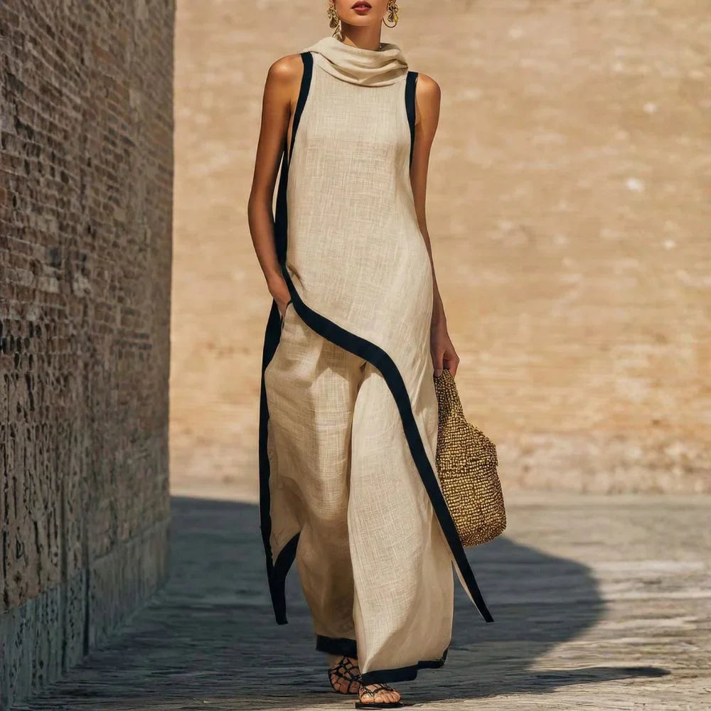 Amaya - Conjunto elegante efecto lino