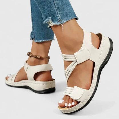 Mara - Sandalias de confort ergonómico Elegantes