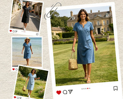 Clara - Vestido denim