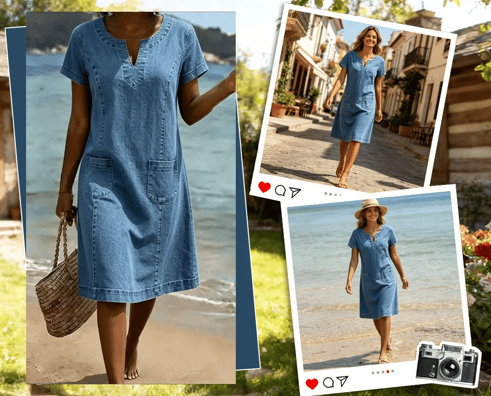 Clara - Vestido denim