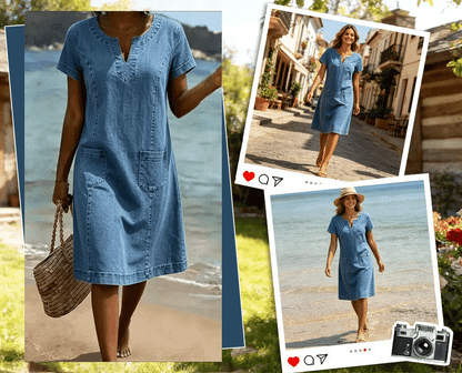 Clara - Vestido denim