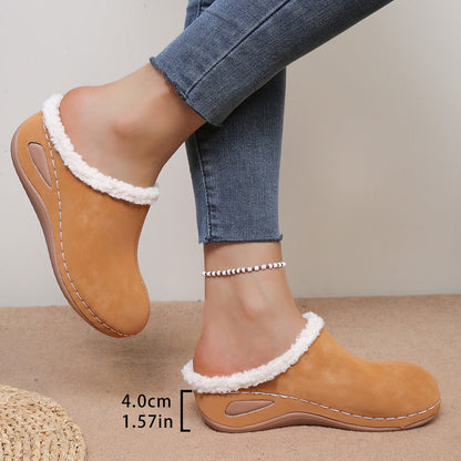 Kenzira - Zapatillas de confort ergonómico cálidas y de confort diario