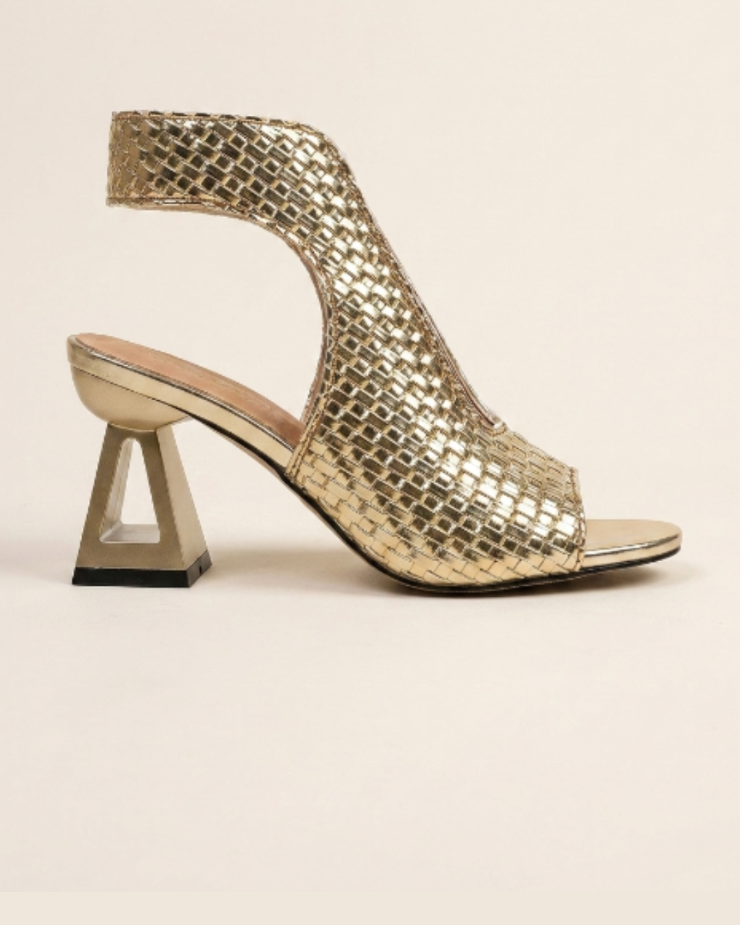 Sabela - Elegantes sandalias de tacón con punta abierta