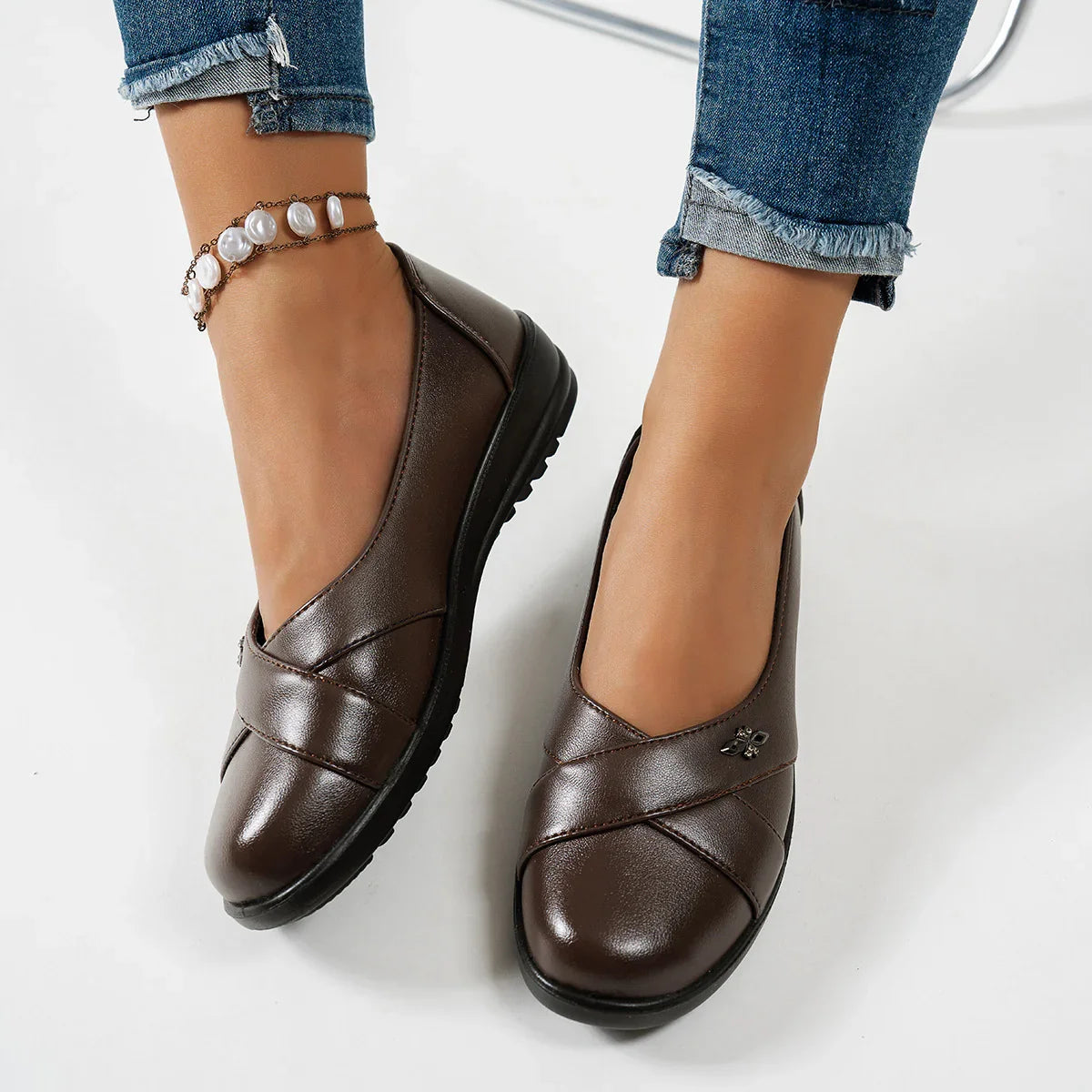 Gabriela - Zapatos ergonómicos de confort diario para caminar cómodamente