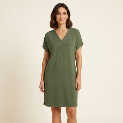 Valeria - Vestido elegante favorecedor