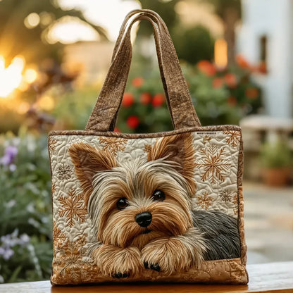 Daniela - Bolso artesanal con yorkshire Adorable