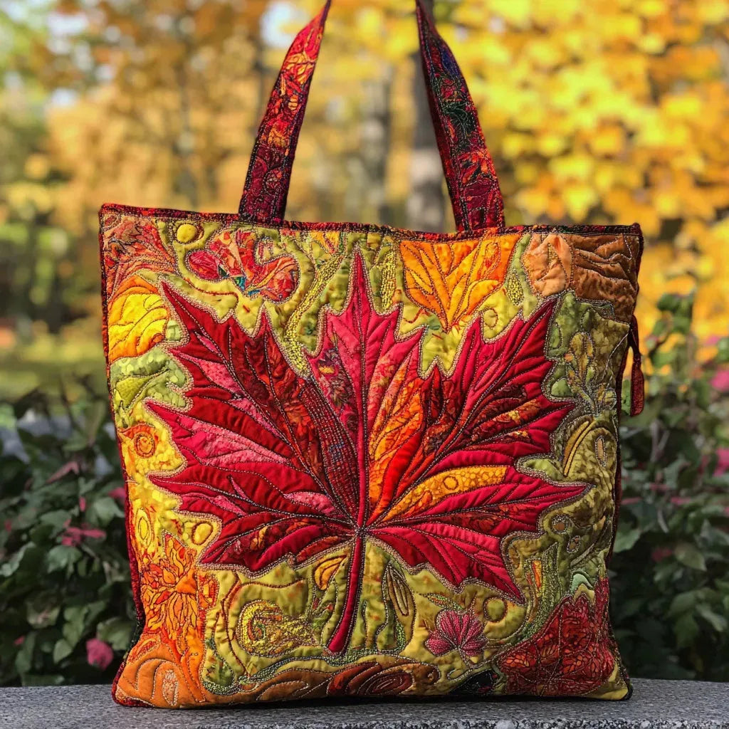 Briela - Bolso artesanal con arce al atardecer