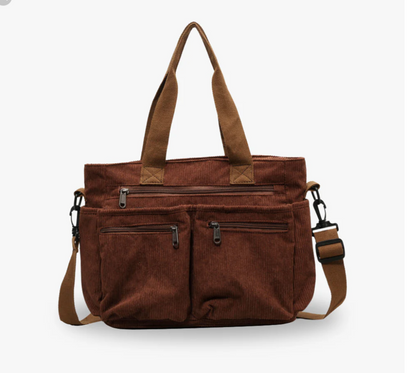 ALBANE - Bolso Pequeño cuadrado en lona - CARMEN VELVET
