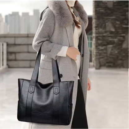 GAÏA - Bolso Grande hombro tote clásico - CARMEN VELVET