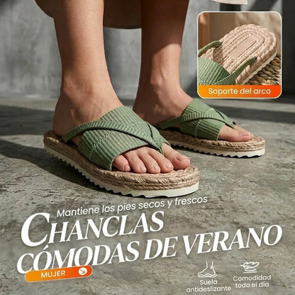 Mara - Chanclas veraniegas de confort diario