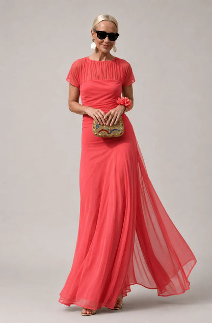 Vera - Vestido de chiffon