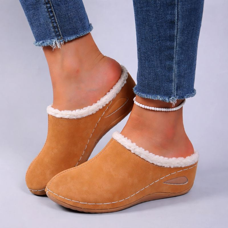 Kenzira - Zapatillas de confort ergonómico cálidas y de confort diario