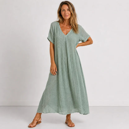 Mara - Vestido largo de caída ligera