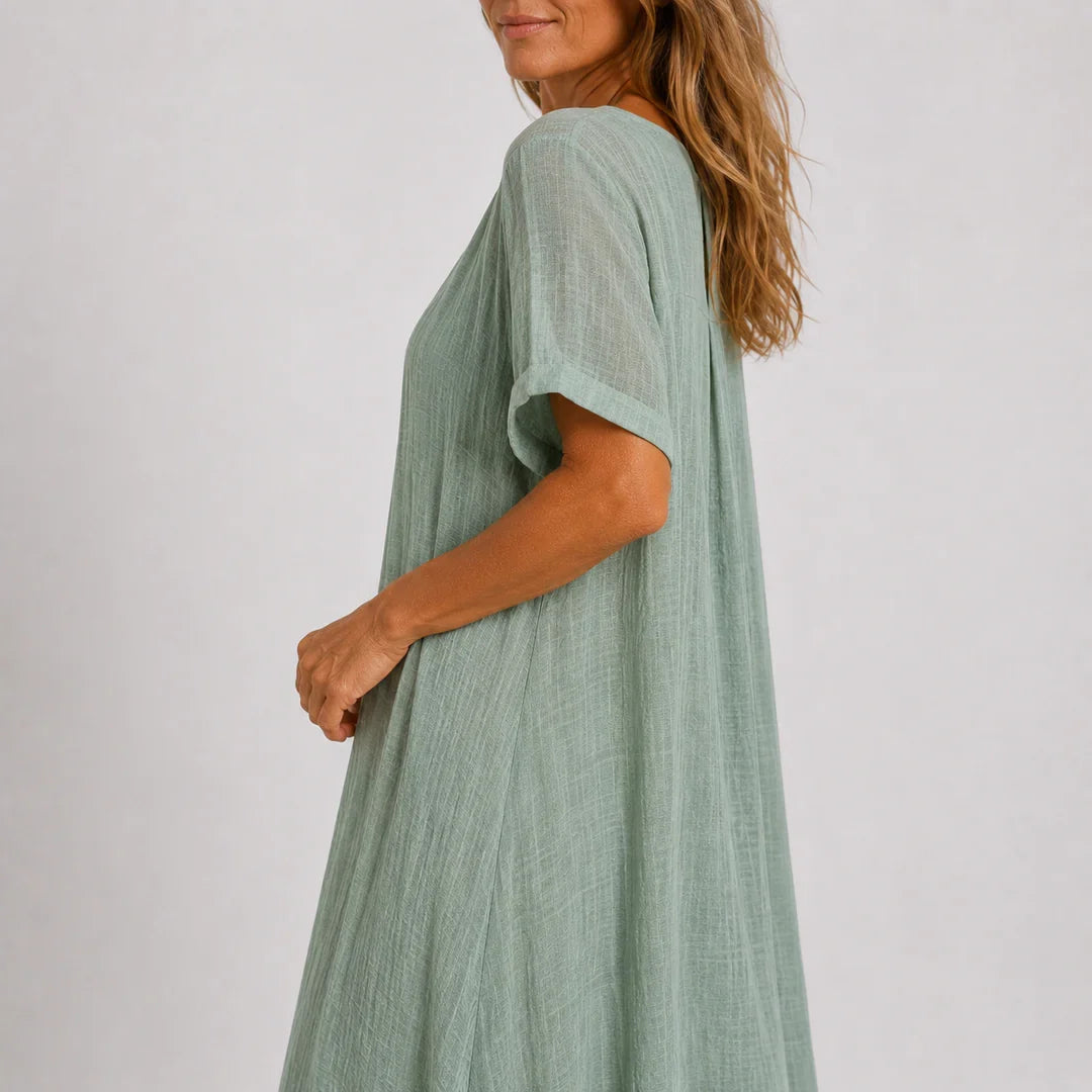 Mara - Vestido largo de caída ligera