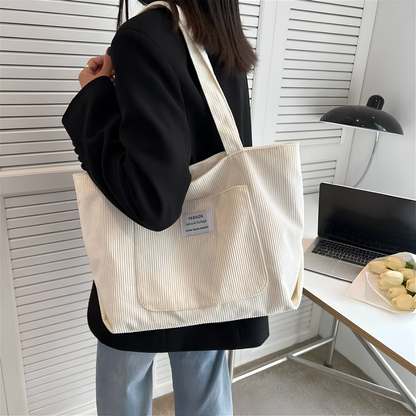 VALENTINA - Bolso Tote - CARMEN VELVET
