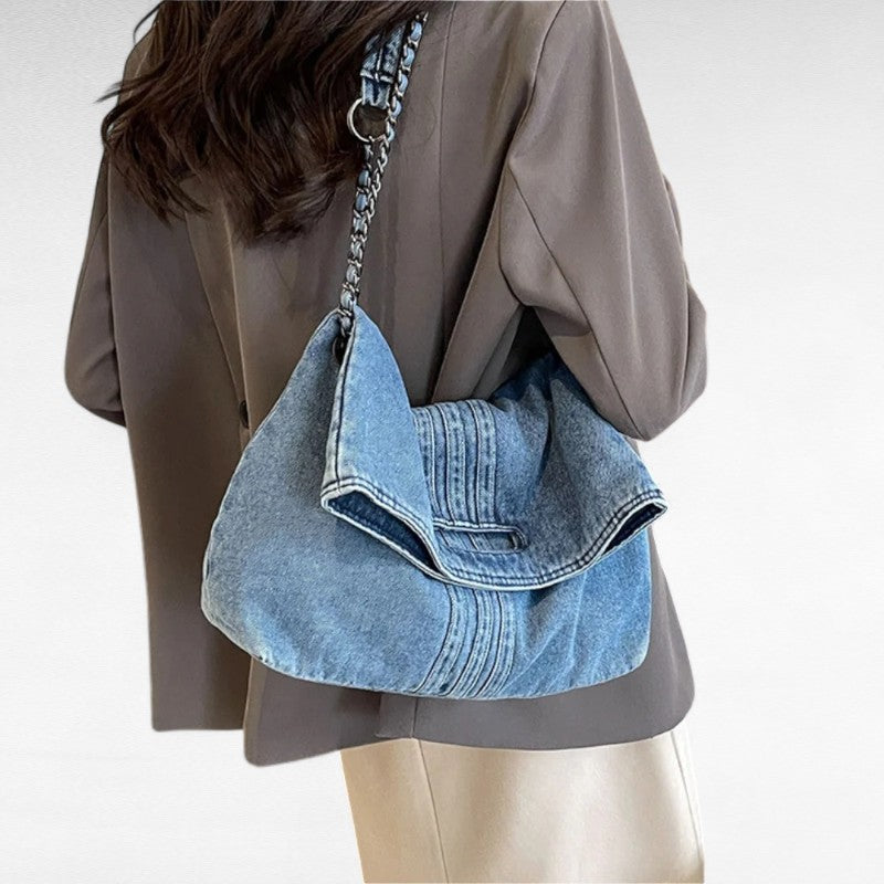 OVY - Bolso Bandolera en denim - CARMEN VELVET