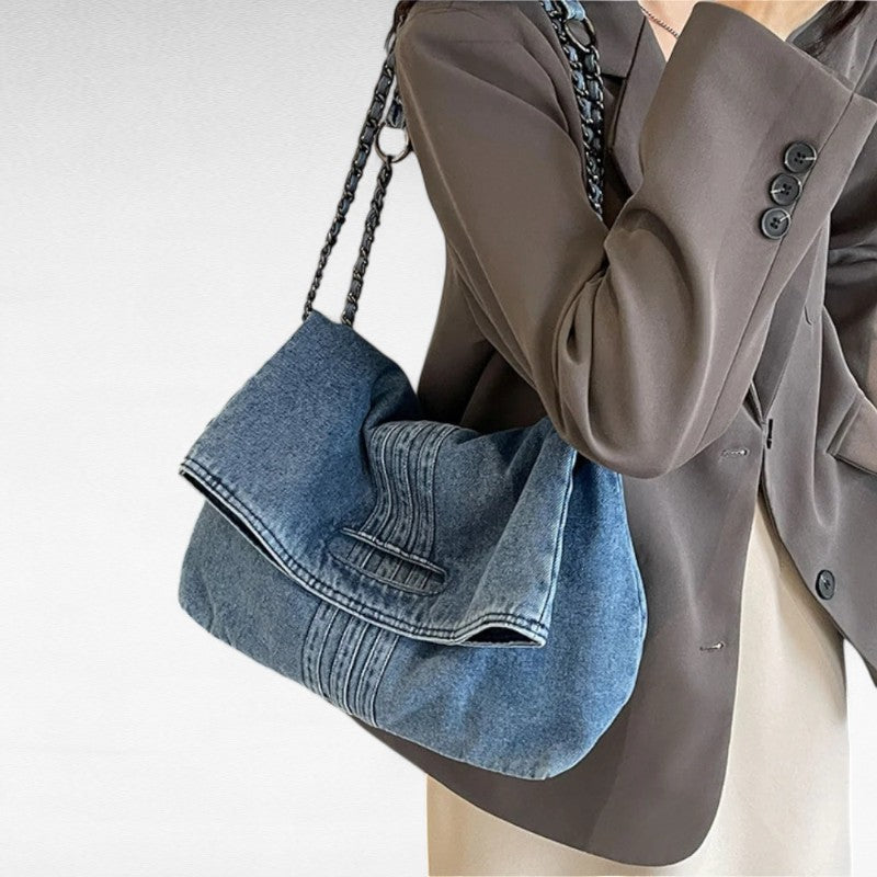 OVY - Bolso Bandolera en denim - CARMEN VELVET