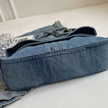 OVY - Bolso Bandolera en denim - CARMEN VELVET