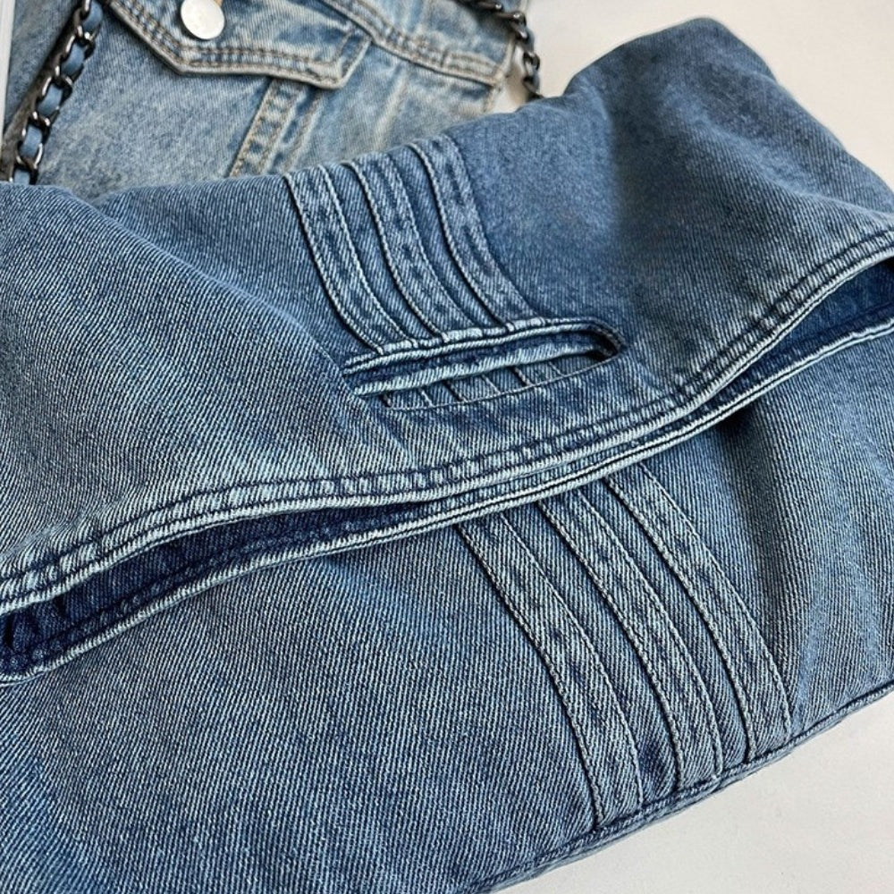 OVY - Bolso Bandolera en denim - CARMEN VELVET