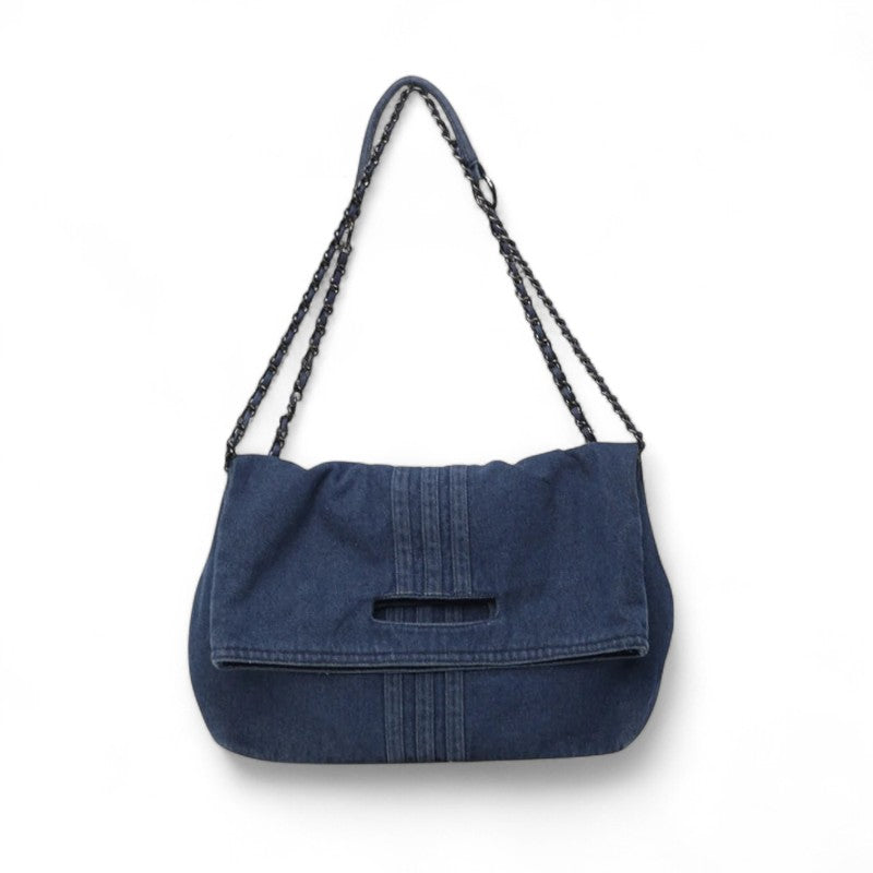 OVY - Bolso Bandolera en denim - Azul Oscuro - CARMEN VELVET