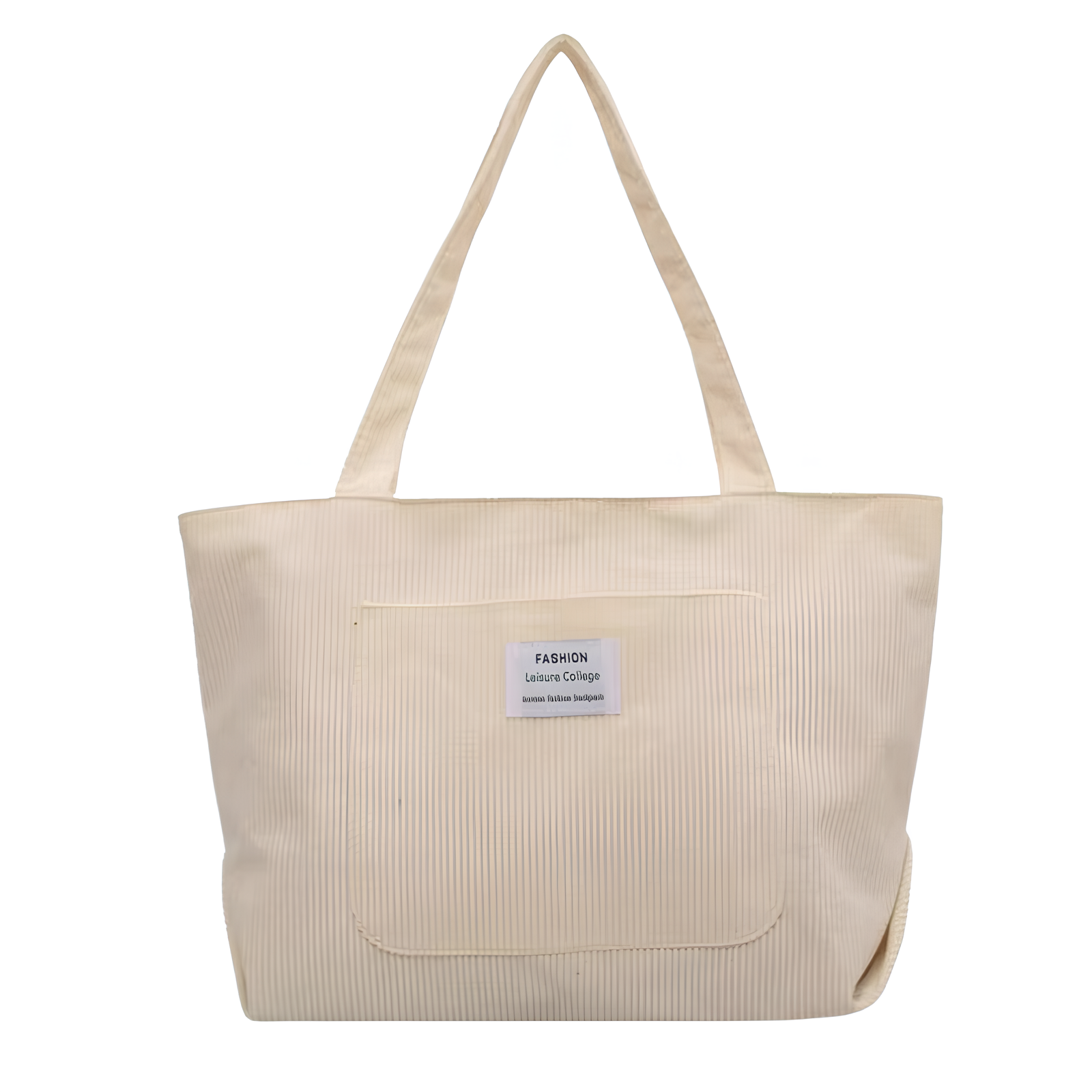 VALENTINA - Bolso Tote - Blanco - CARMEN VELVET