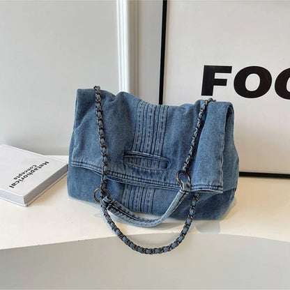 OVY - Bolso Bandolera en denim - CARMEN VELVET