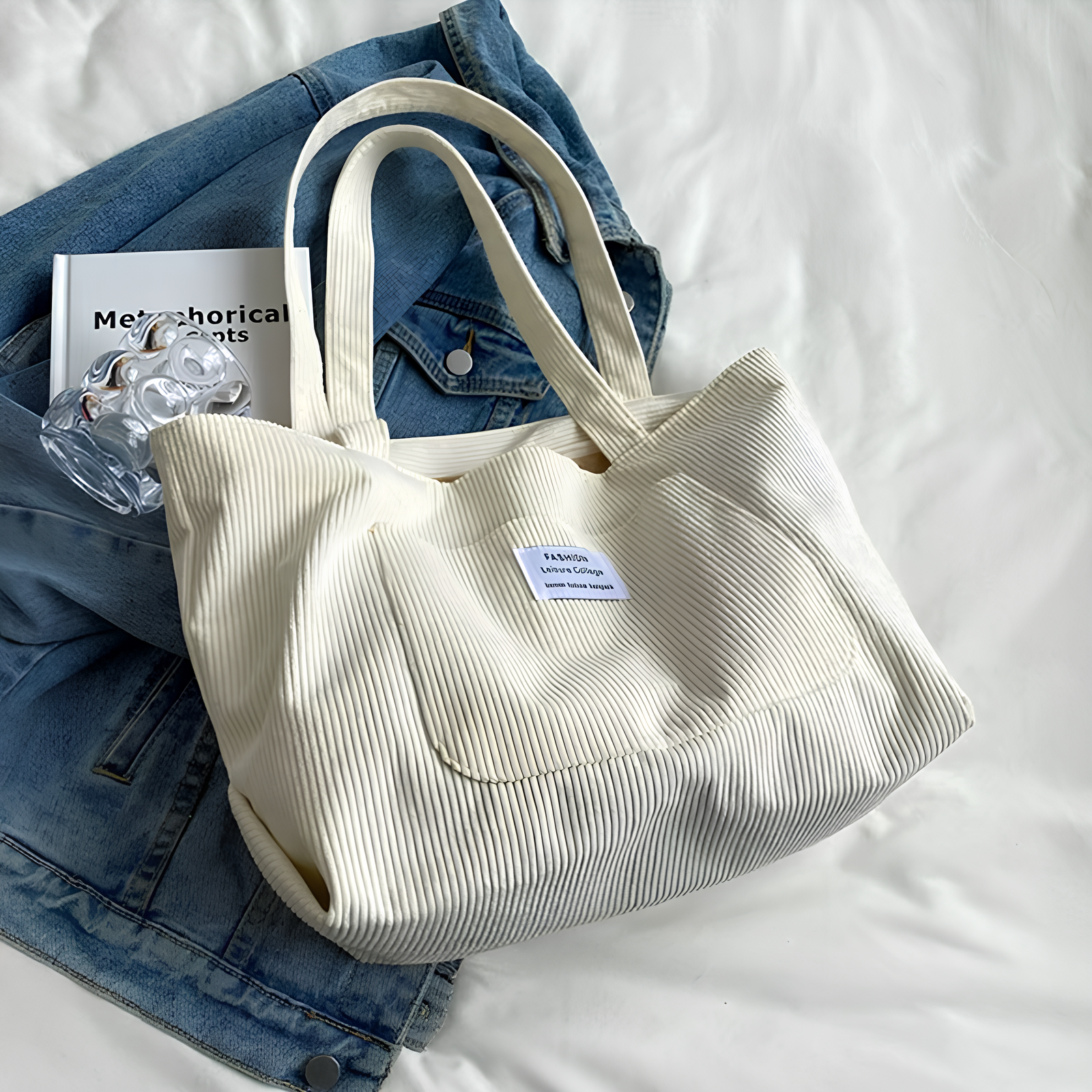 VALENTINA - Bolso Tote - CARMEN VELVET