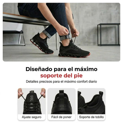 Mario - Zapatillas deportivas transpirables de malla