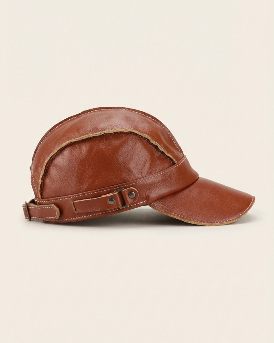 Ariston - Gorra de cuero