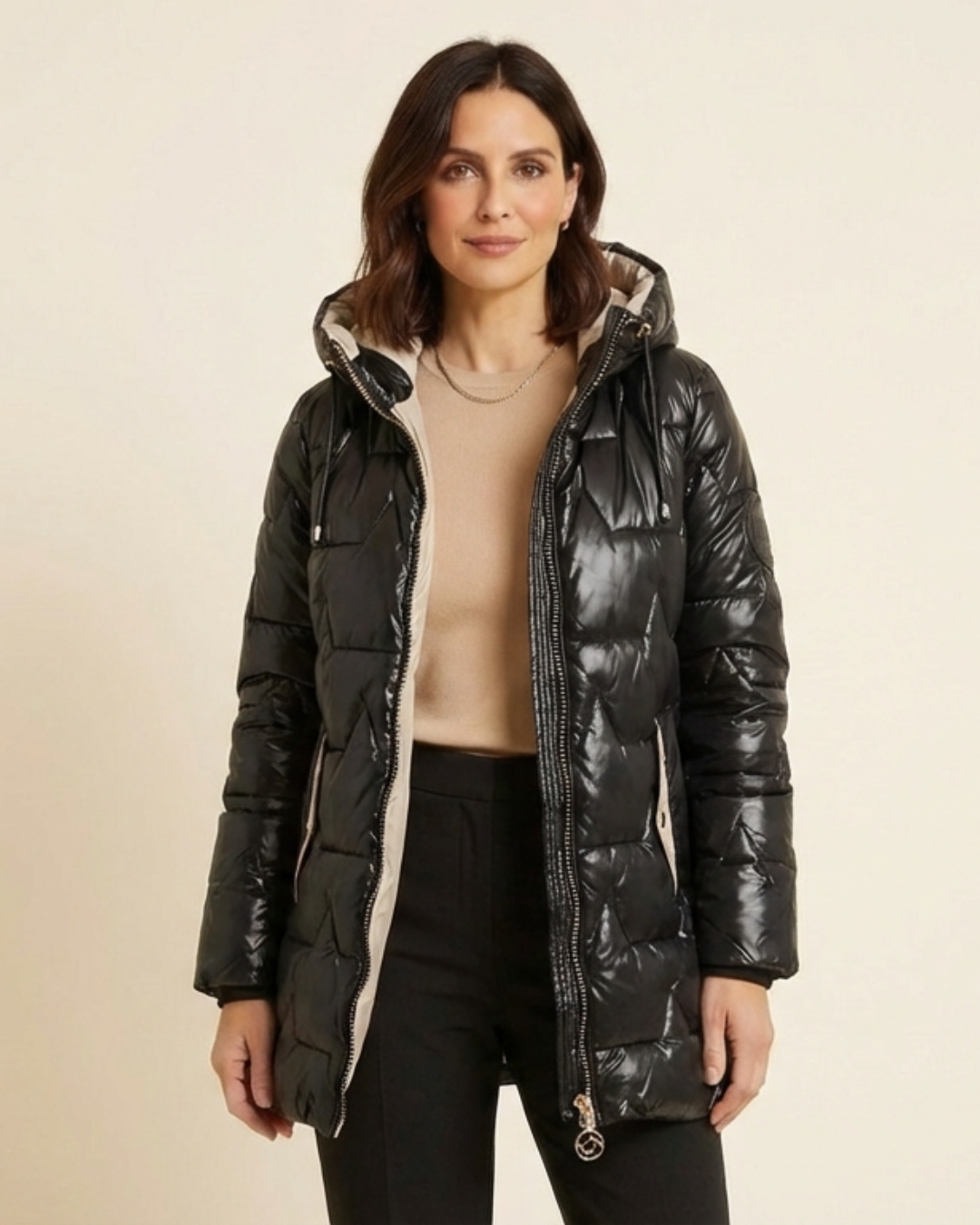 Zara - Abrigo de estilo diario elegante