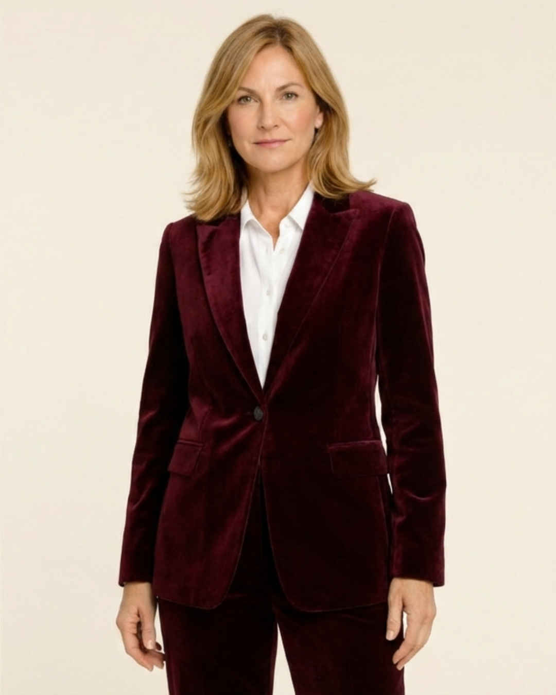 Noa - Blazer elegante de terciopelo