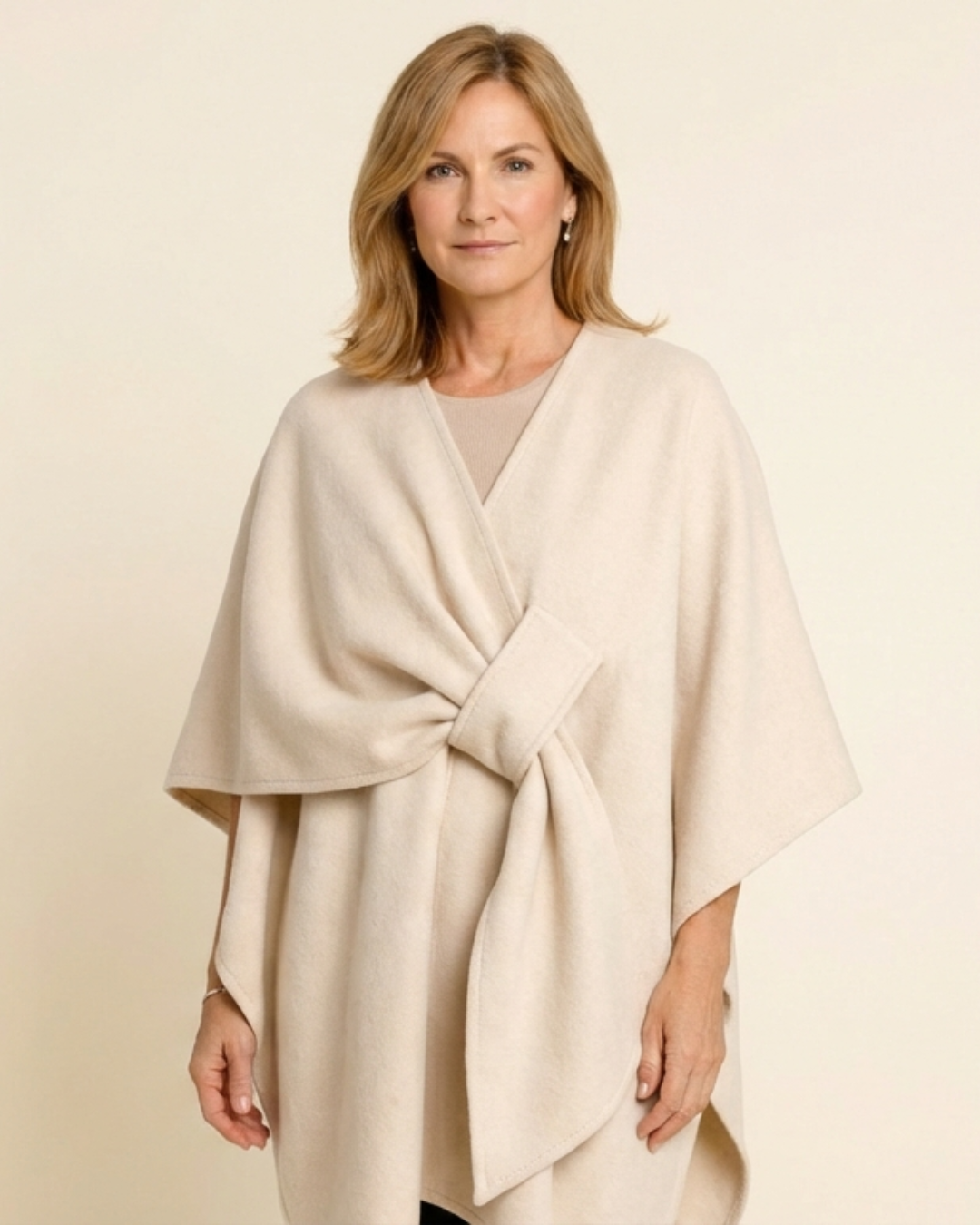 Conjunto Esencia Natural - Elegante poncho bufanda