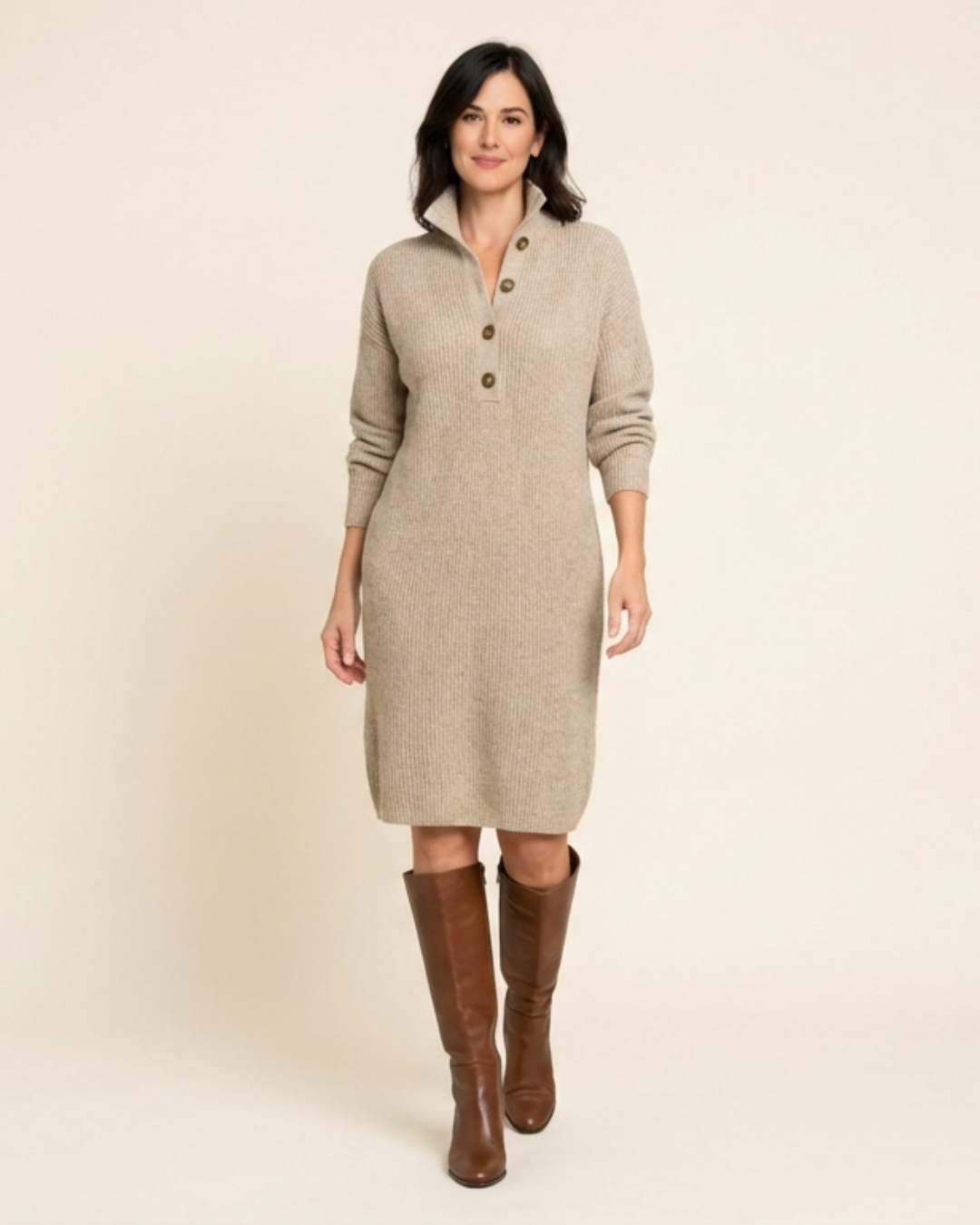 Marisa - Vestido elegante de punto