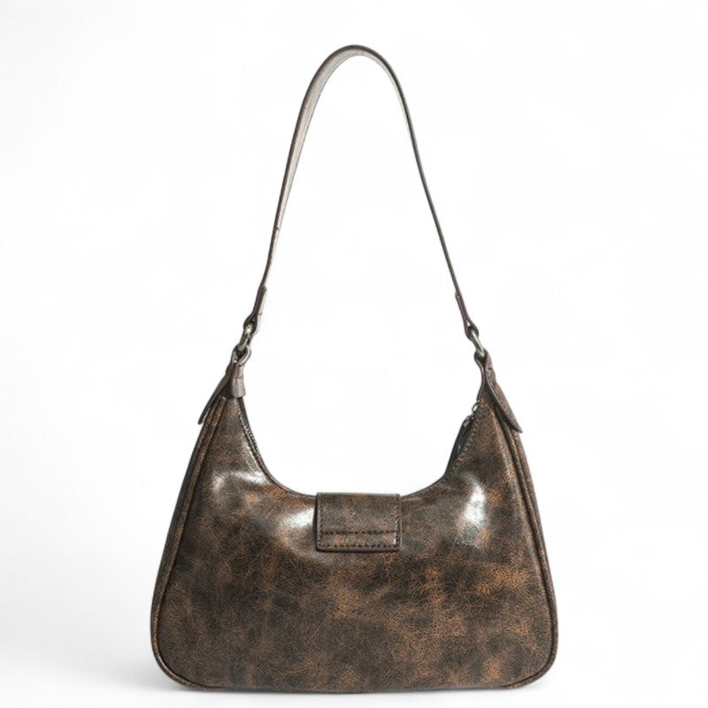 LAURIE - Bolso Chic en cuero Vintage - CARMEN VELVET