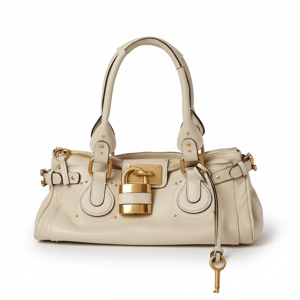 TAINA - Bolso Pequeño Vintage con cierre - Blanco - CARMEN VELVET