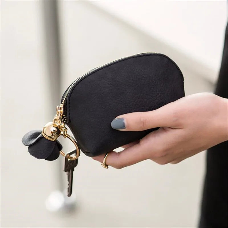 Mini Pochette en Cuir Zippé — image 2