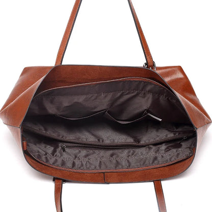 CATARINA - Bolso para el Día a Día de cuero liso - CARMEN VELVET