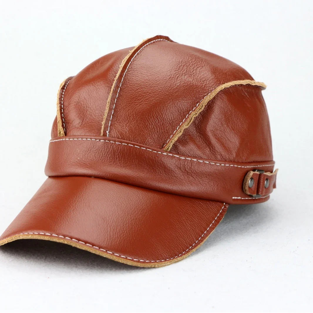 Ariston - Gorra de cuero