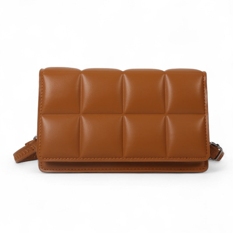 HEBI - Bolso Pequeño en cuero acolchado - CARMEN VELVET