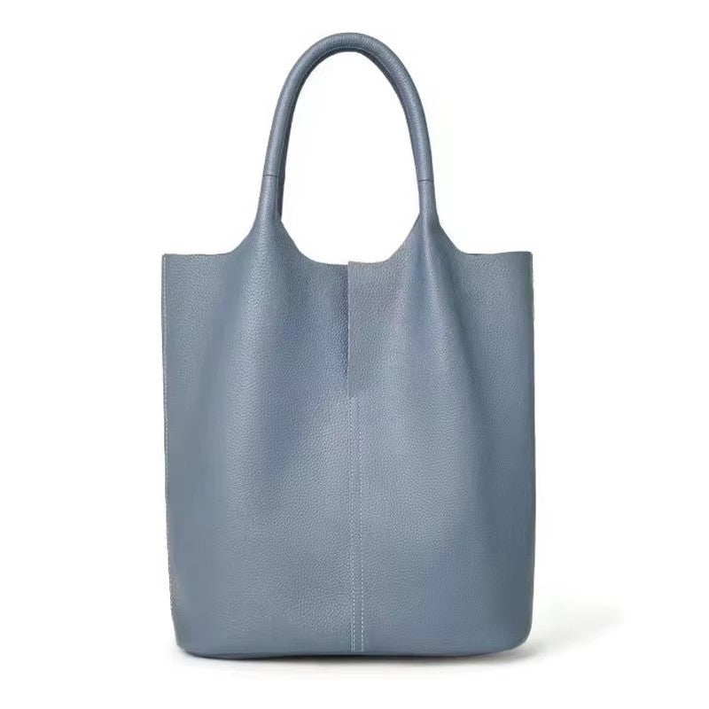 MELIANE - Bolso para el Día a Día estilo tote - Azul - CARMEN VELVET