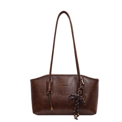 PEAK - Bolso para el Día a Día Vintage - Marrón - CARMEN VELVET