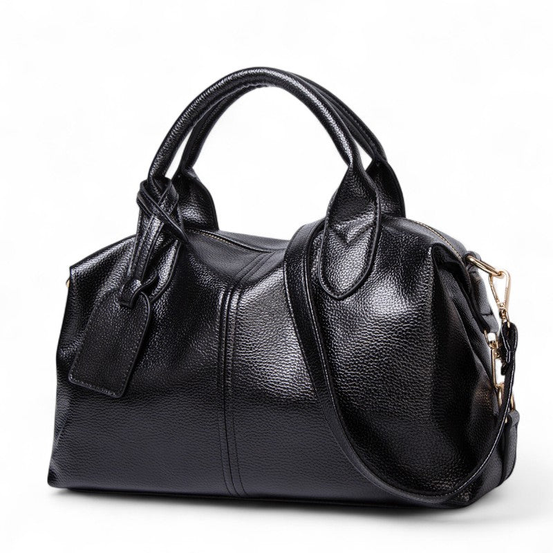MILEY - Bolso Bandolera en cuero texturizado - CARMEN VELVET
