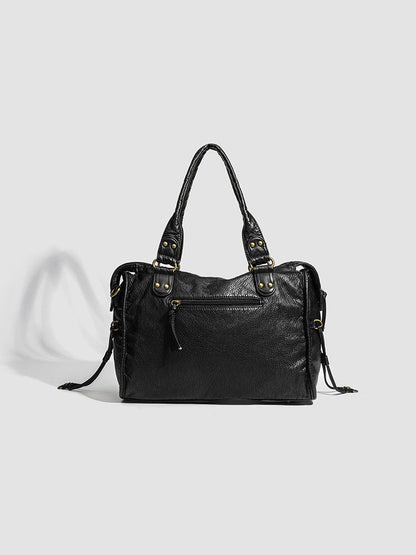RAQUEL - Bolso Bandolera para el Día a Día en cuero estructurado - CARMEN VELVET