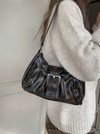 KAREN - Bolso Pequeño en cuero retro - CARMEN VELVET