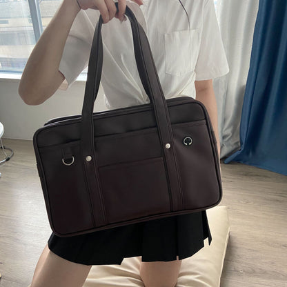 MIRIADE - Bolso para el Día a Día de cuero liso - CARMEN VELVET