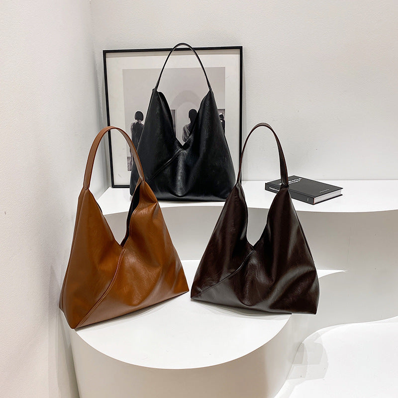 TALIS - Bolso Grande hombro elegante - CARMEN VELVET